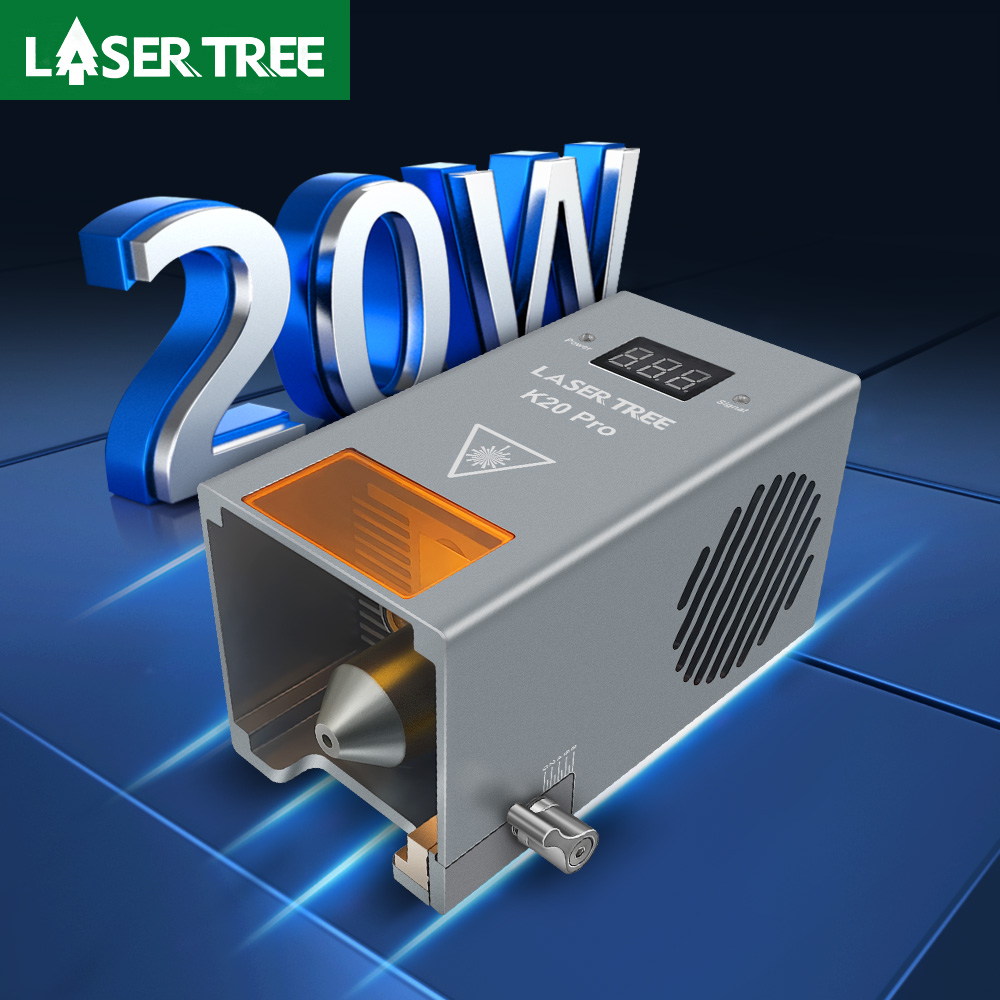 Industrial Laser Engraver - LASER TREE 20W testa Laser di