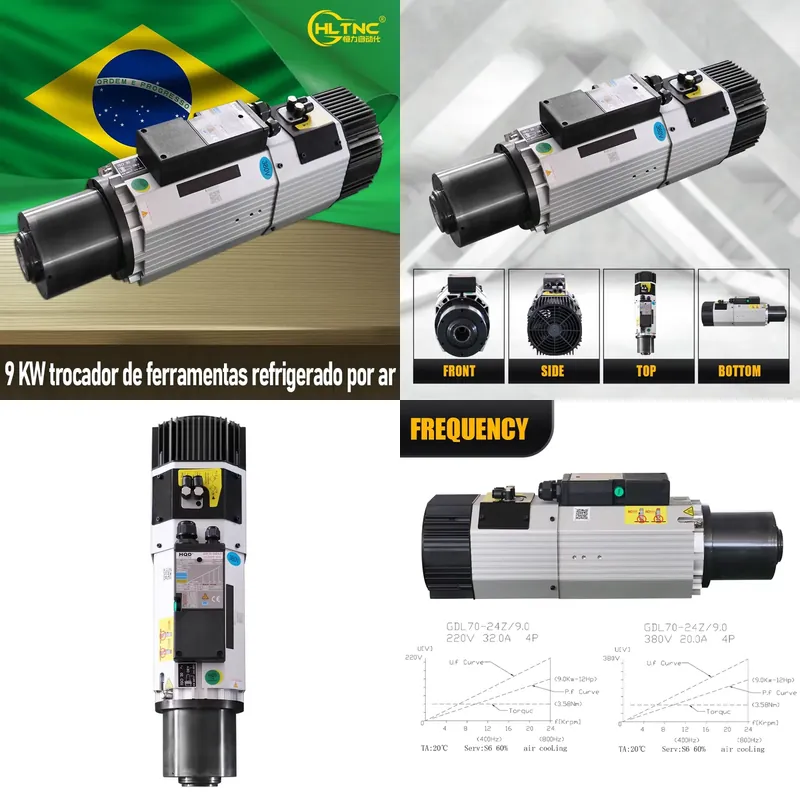 Cnc Spindle Motor - Motore Mandrino ATC Raffreddato ad Aria