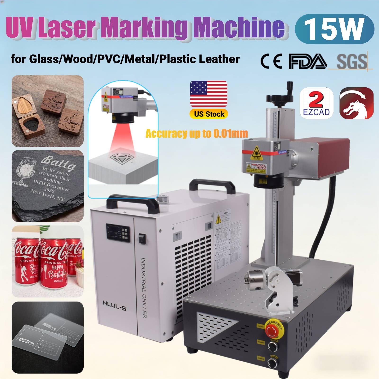Laser Marking Machine - Macchina per Marcatura Laser UV CRS