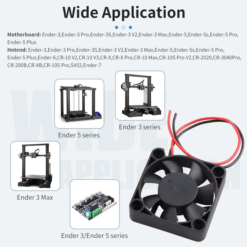 1-6 pezzi Ventole originali Cr - Creality Printer Ender 3 recensione e prezzo