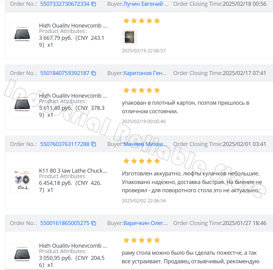 Tavolo da lavoro a nido d'ape  - Honeycomb Laser Bed recensione e prezzo
